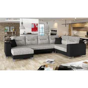 Obývací pokoj ImportWorld Rohová rozkládací sedací souprava Claude - Berlin 01 / Soft 11 (barva potahu) - levá
