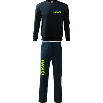 Tepláková souprava s potiskem HASIČI Barva: Tmavě-modrá, Velikost: M