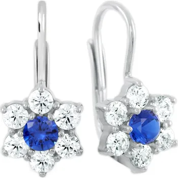 Náušnice Soliter Květinové náušnice z bílého zlata 239 001 00144 0700600 + 2 měsíce na vrácení zboží