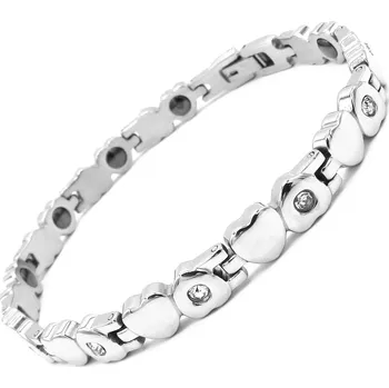 Náramek Steel Jewelry Náramek magnetický z chirurgické oceli NR230107 dárkové balení zdarma