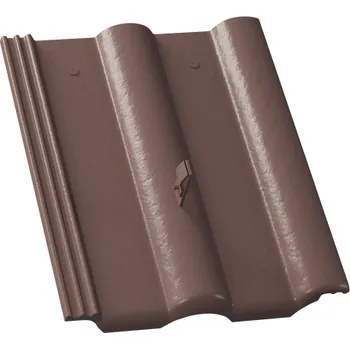 Střešní krytina Střešní taška hromosvodová KM BETA betonová krytina Beta - BRILIANT hnědá
