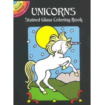 Unicorns Stained Glass Colouring Book – NOBLE (EN)