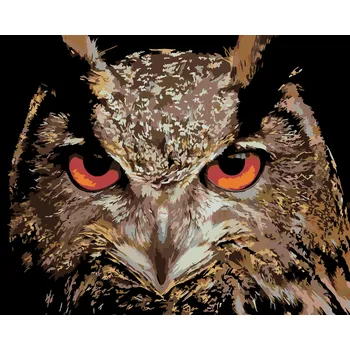 ZUTY Malování podle čísel - VÝR VELKÝ Rozměr: 40x50 cm, Rámování: bez rámu a bez vypnutí plátna