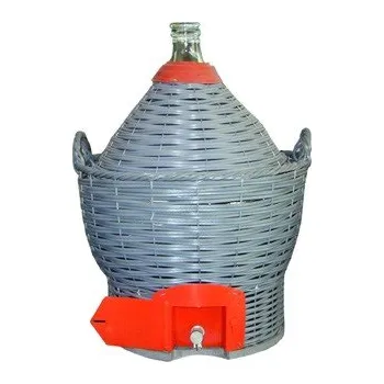 Sud Demižon - 34.00 obal s kohoutkem polobílá