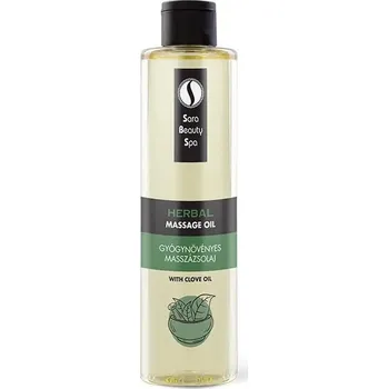 Masážní přípravek Sara Beauty Spa přírodní rostlinný masážní olej - Bylinný 250 ml