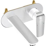 Novaservis Nobless Tina Nástěnná podomítková baterie, bílá/chrom, 38200,1