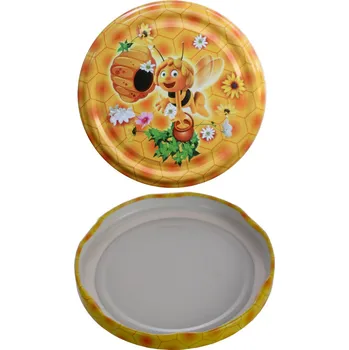 Víčko na zavařovací sklenici Víčko T.O. 82 Paster - potisk včelka Mája RTS MO