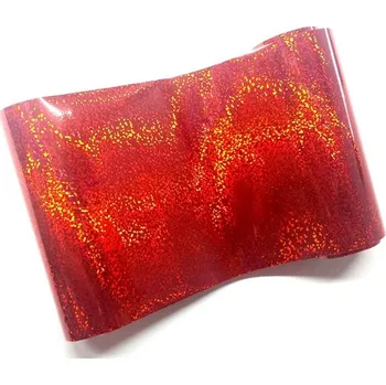 Fólie - Červená holograf č.1 - 100x6cm