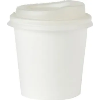 Jednorázové nádobí Gastro obaly Kelímek EKO papírový bílý 4oz, 100ml (min. počet 2000ks)