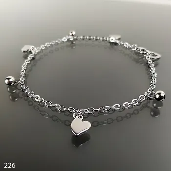 Řetízek Ocelový řetízek na nohu č. 226