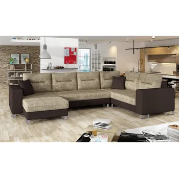 Obývací pokoj ImportWorld Rohová rozkládací sedací souprava Claude - Berlin 03 / Soft 66 (barva potahu) - levá