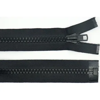 Zip Zdrhovadlo zip kostěný PH9 50 cm dělitelný černá