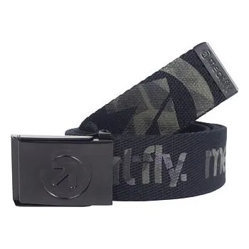 Opasek Meatfly pánský pásek Corridor Green Army | Černá | Velikost One Size