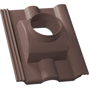 betonová krytina KM BETA Beta Elegant odkouření turbokotle hnědá 1 ks