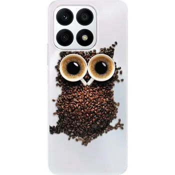 Pouzdro na mobilní telefon Odolné silikonové pouzdro iSaprio - Owl And Coffee - Honor X8a