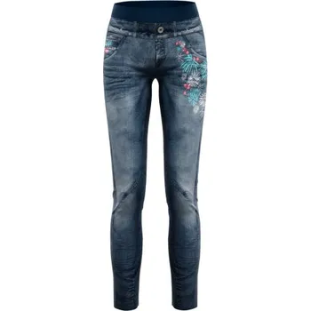 Dámské kalhoty Dámské kalhoty Crazy WONDER MAGIC - modrá XXS