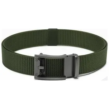 Opasek Pánský opasek A827 khaki barva