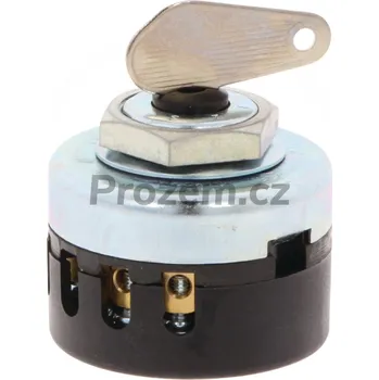 Spínač zapalování pro Zetor, 55115731, 89355905, 59115627, 59115613