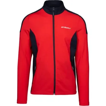 Pánská mikina Pánská lyžařská mikina Stöckli TECHNOSTRETCH - červená 3XL