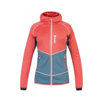 Dámská mikina RAFIKI LINYA Lady chrysanthemum/tapestry 34; Červená mikina + DÁREK DLE VÝBĚRU!