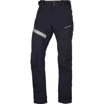 Pánské kalhoty Northfinder Pánské softshellové kalhoty hybridní celorozepínací GANEK, černá, M