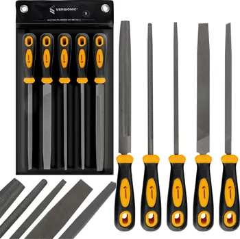 Vergionic Sada kovových pilníků 310 mm 5 ks