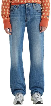 Dámské džíny Levi's 90's Jeans 501 Medium Indigo Worn In