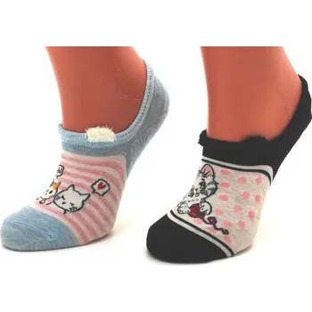 Dámské ponožky Podkotníkové bavlněné veselé ponožky - vel. 39 - 42 39 - 42