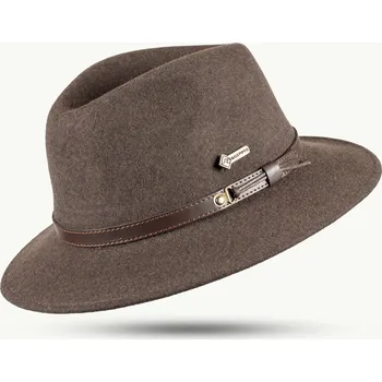 Klobouk Scipps Klobouk Lincoln braun / melange, M