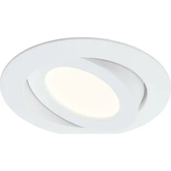 Bodové svítidlo BRILONER LED vestavné svítidlo, pr. 10,6 cm, 6 W, bílé BRI 7283-016
