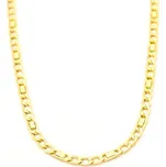 Zlatý řetízek Figaro zdobený 2,80g