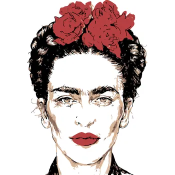 ZUTY Malování podle čísel - FRIDA KAHLO Rozměr: 80x100 cm, Rámování: vypnuté plátno na rám