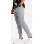 Ombre Clothing Pánské kalhoty joggers Avawn světle šedá L V1 OM - PACP - 116