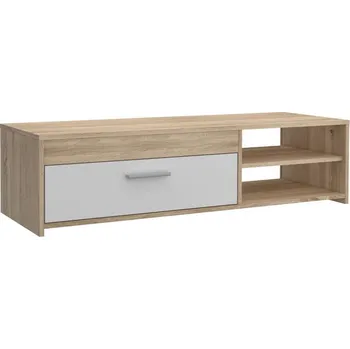 Televizní stolek Stolek televizní dub sonoma/bílá PACO 11