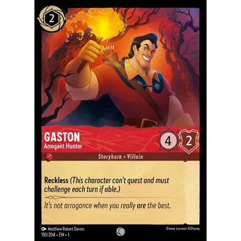 Karetní hra Gaston 110/204 - The First Chapter Typ karty: Standard