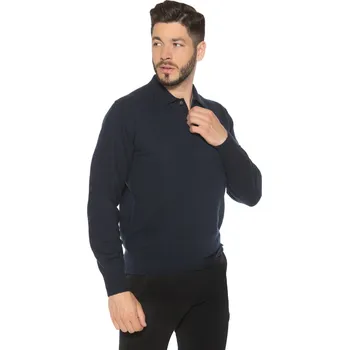 Pánský svetr Duuree.cz Kašmírový pullover Alex Barva: Tmavě modrá, Velikost: M