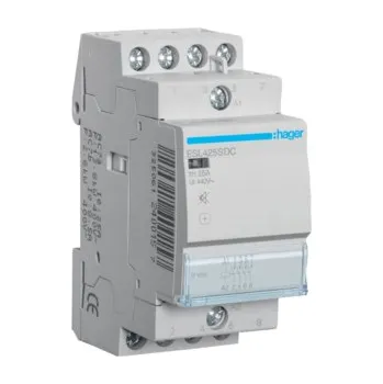 Stykač HAGER Stykač ESL425SDC 4S 25A 12VDC ESL425SDC