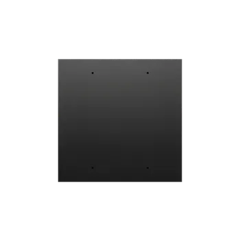 vypínač SIMON DKE00/49 Kryt jednoduchý pro spínače a elektronické ovládání černý