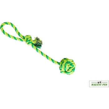 Hračka pro psa HipHop Dog HipHop Přetahovadlo bavlněný míč 38 cm