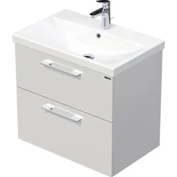 Koupelnový nábytek Koupelnová skříňka s umyvadlem Intedoor SANTE bílá vysoce lesklá 70 x 65 x 45 cm SA 70 2Z A0016