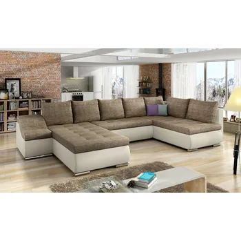 Obývací pokoj ImportWorld Rohová rozkládací sedací souprava Vanogio - Berlin 03 / Soft 33 (barva potahu) - levá