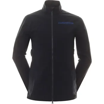 J.Lindeberg bunda nepromok Bridge Padded Rain - černo modrá: Pánské S