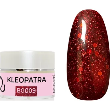 Umělé nehty UV/LED gel barevný - Kleopatra třpyt 5g