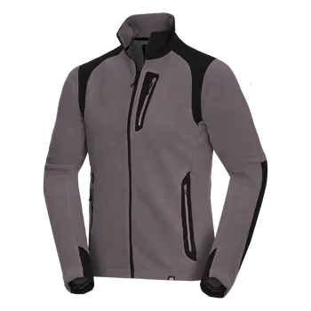 Pánská mikina Northfinder Pánská fleecová mikina Polartec® TRIBEC, šedá, XL