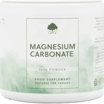 G&G Vitamins - Hořčík - Uhličitan hořečnatý - 100 g