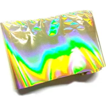 Fólie - Zlatá holograf č.1 - 100x6cm