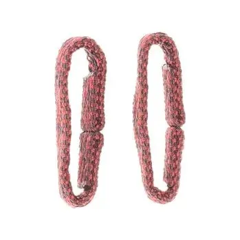 Příslušenství k chytrým hodinkám Textilní poutko Garmin (pro Fenix 6), red, 2ks