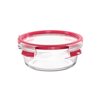 Dóza na potraviny Dóza Tefal Master Seal Glass N1040310 kruhová 0,6 l