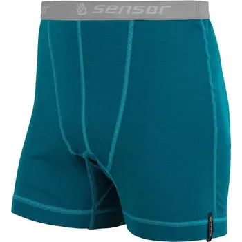 Boxerky Sensor Double Face pánské trenky M Safírová