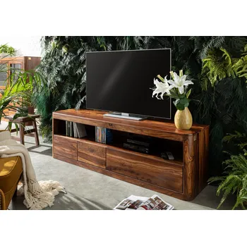 Televizní stolek MONTREAL TV stolek 190x60 cm, hnědá, palisandr